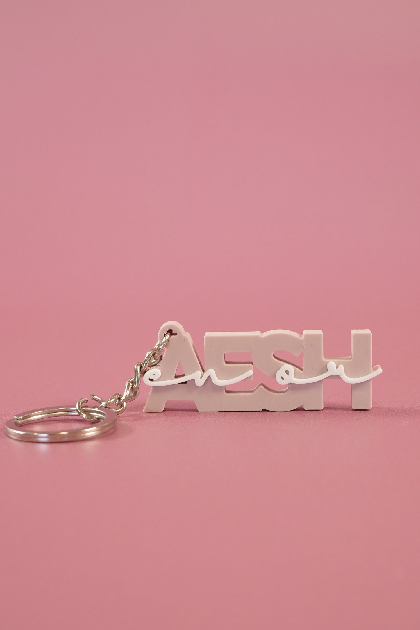 Porte-clé AESH en or