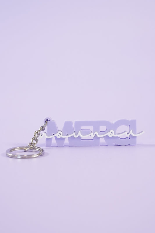 Porte-clé Merci nounou