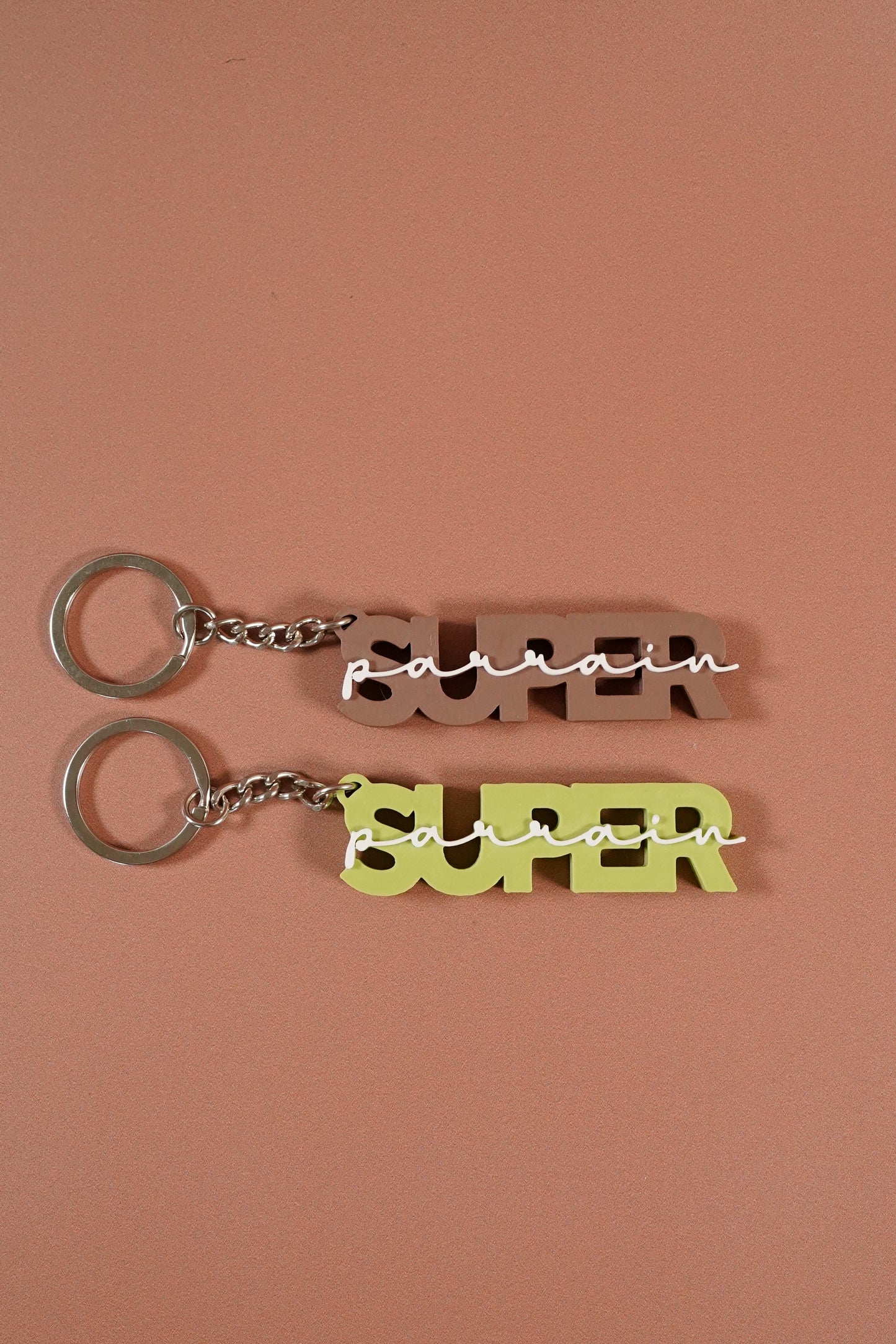Porte-clé Super parrain