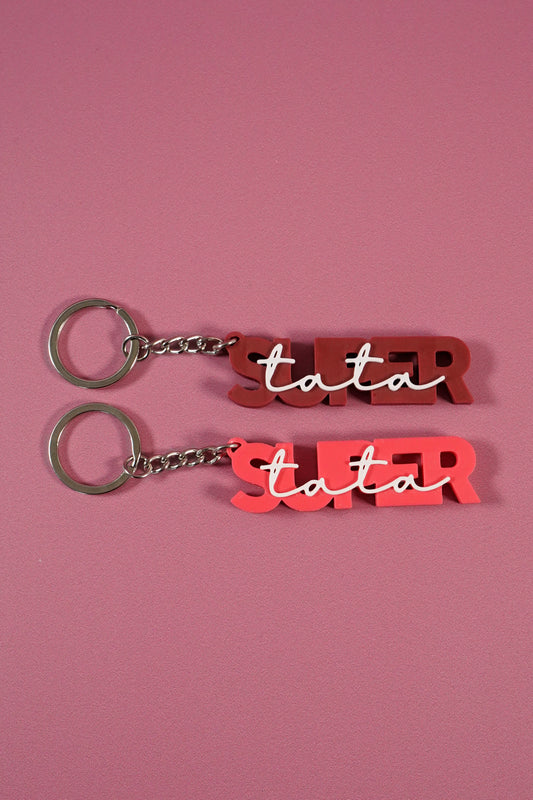 Porte-clé Super tata