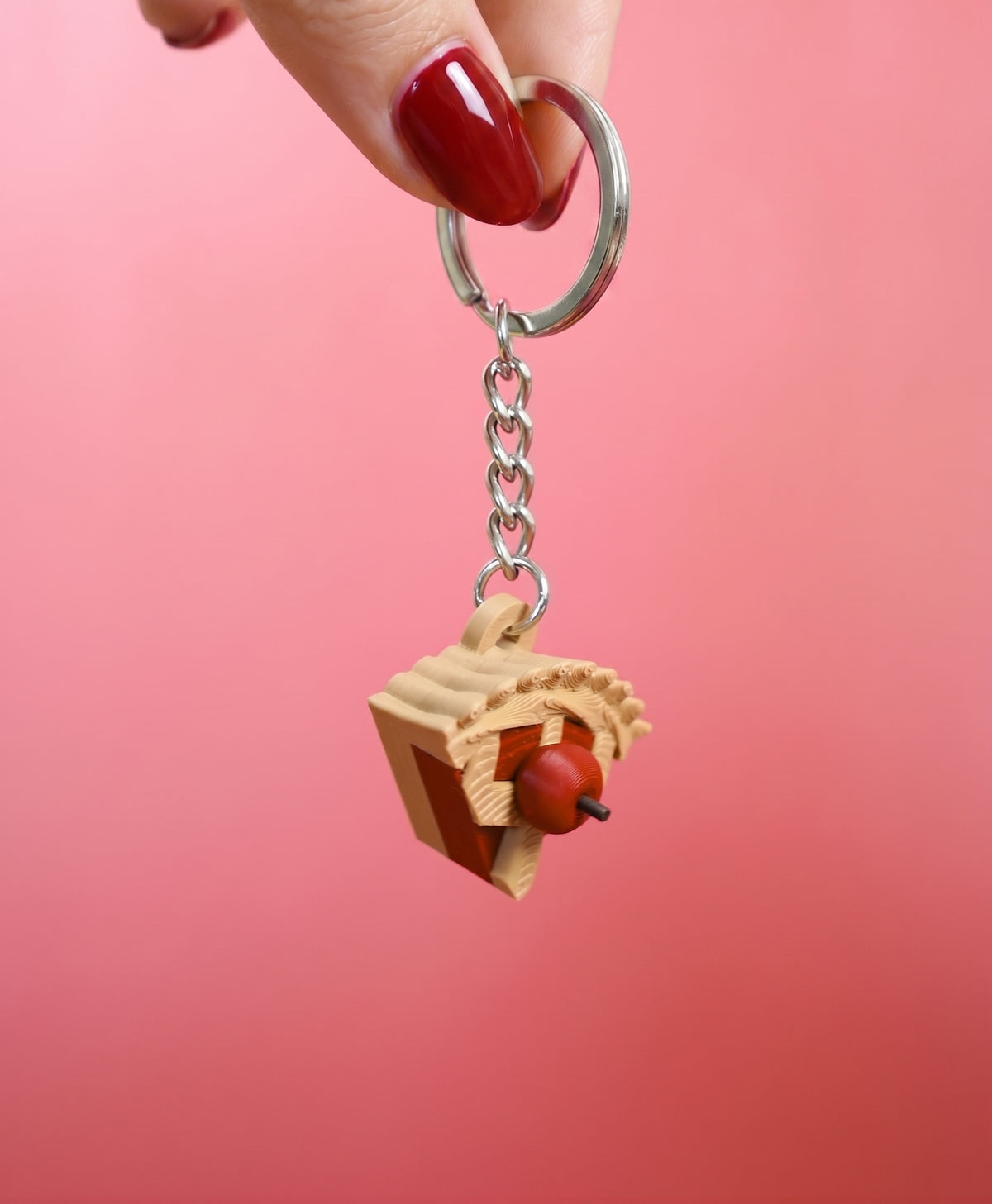 Porte-clés Tarte pomme