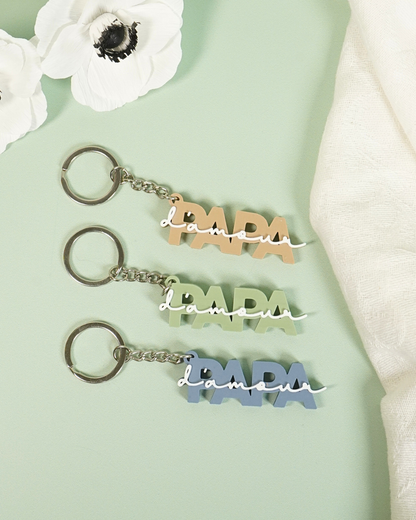 Porte-clé Papa d'amour