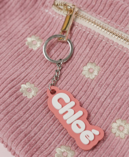 Porte-clé prénom classique