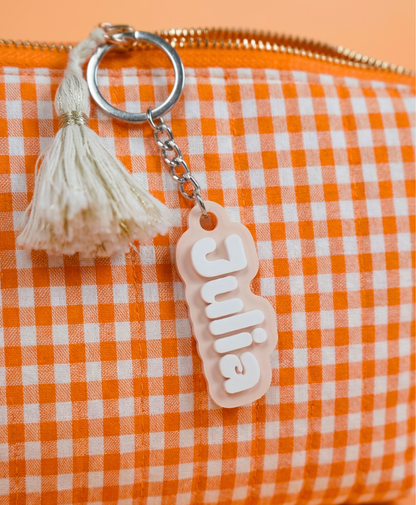 Porte-clé prénom classique