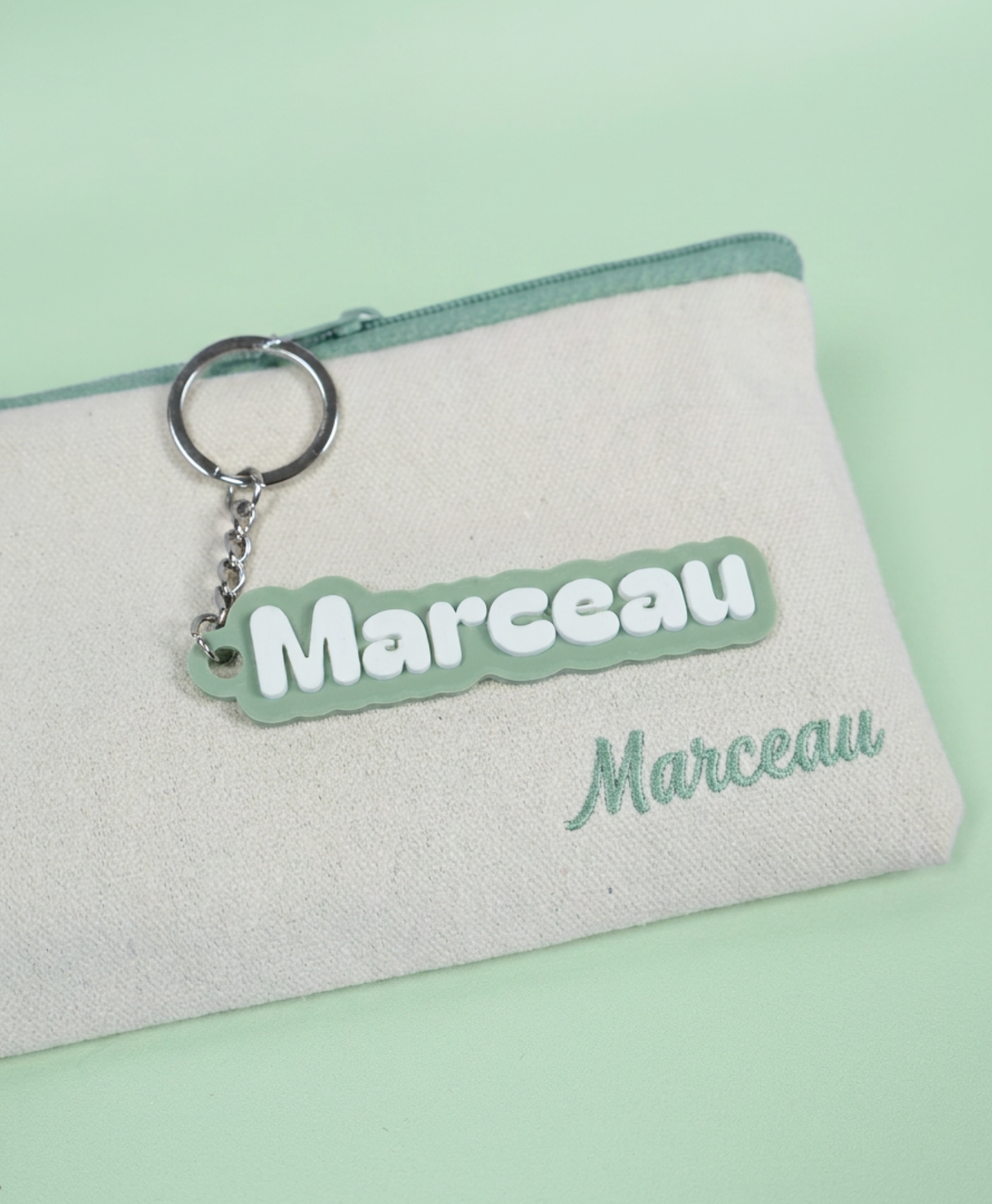 Porte-clé prénom classique