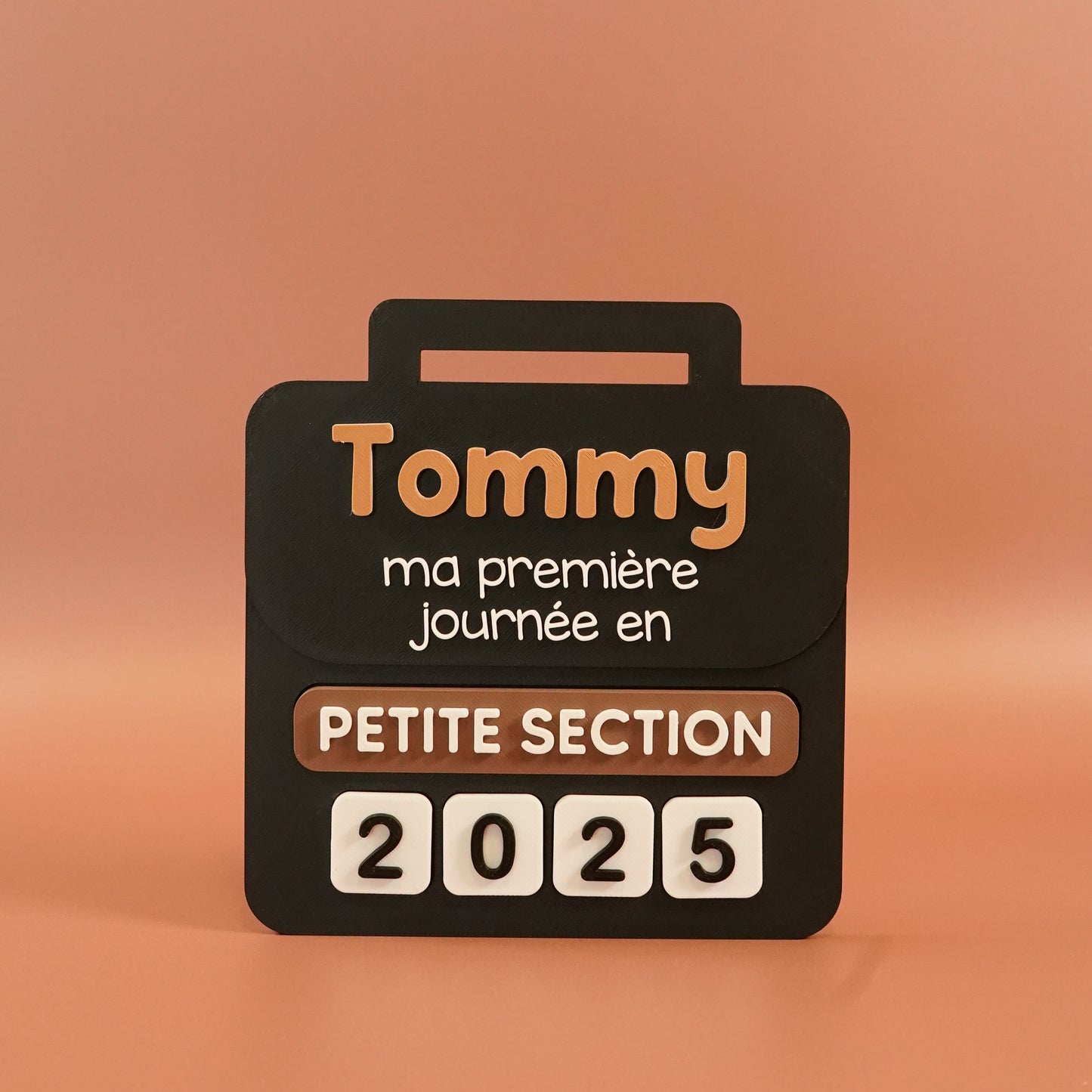 Panneau rentrée scolaire noir