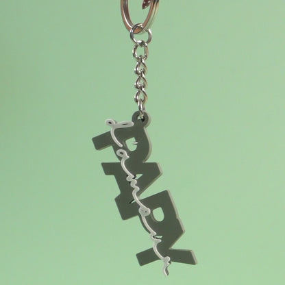 Porte-clé Papy d'amour kaki