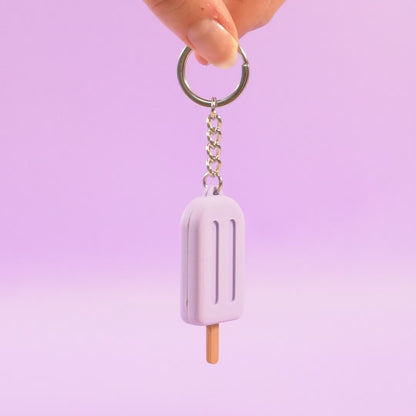 Porte-clé Glace à l'eau violette