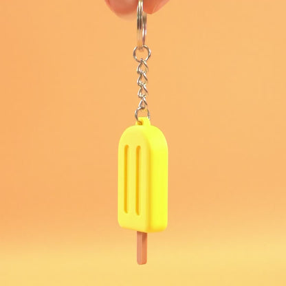 Porte-clé Glace à l'eau citron