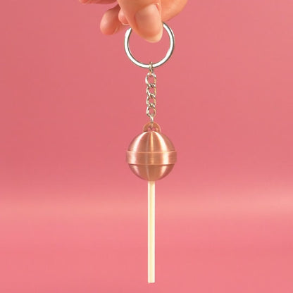 Porte-clé Sucette rose