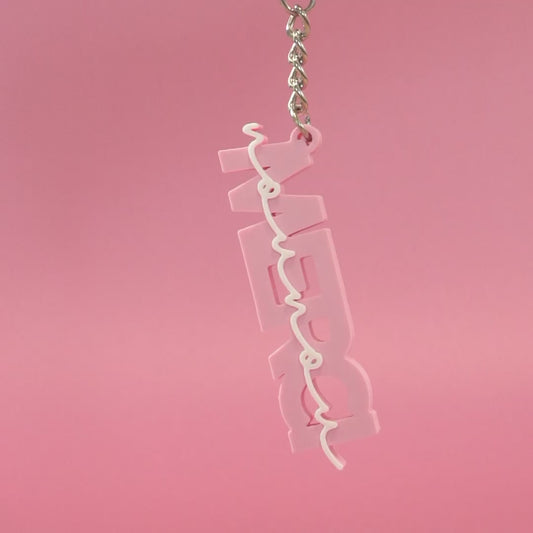 Porte-clé Merci nounou rose