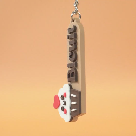 Porte-clé Cupcake personnalisé