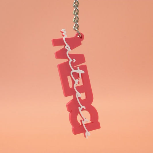 Porte-clé Merci maîtresse pastèque