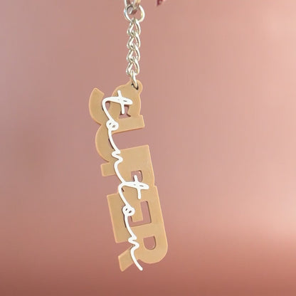 Porte-clé Super tonton café